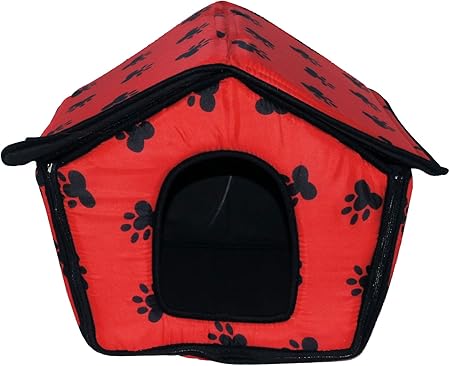Em Home Pet Niche En Tissu Pliablelit Chienchambre