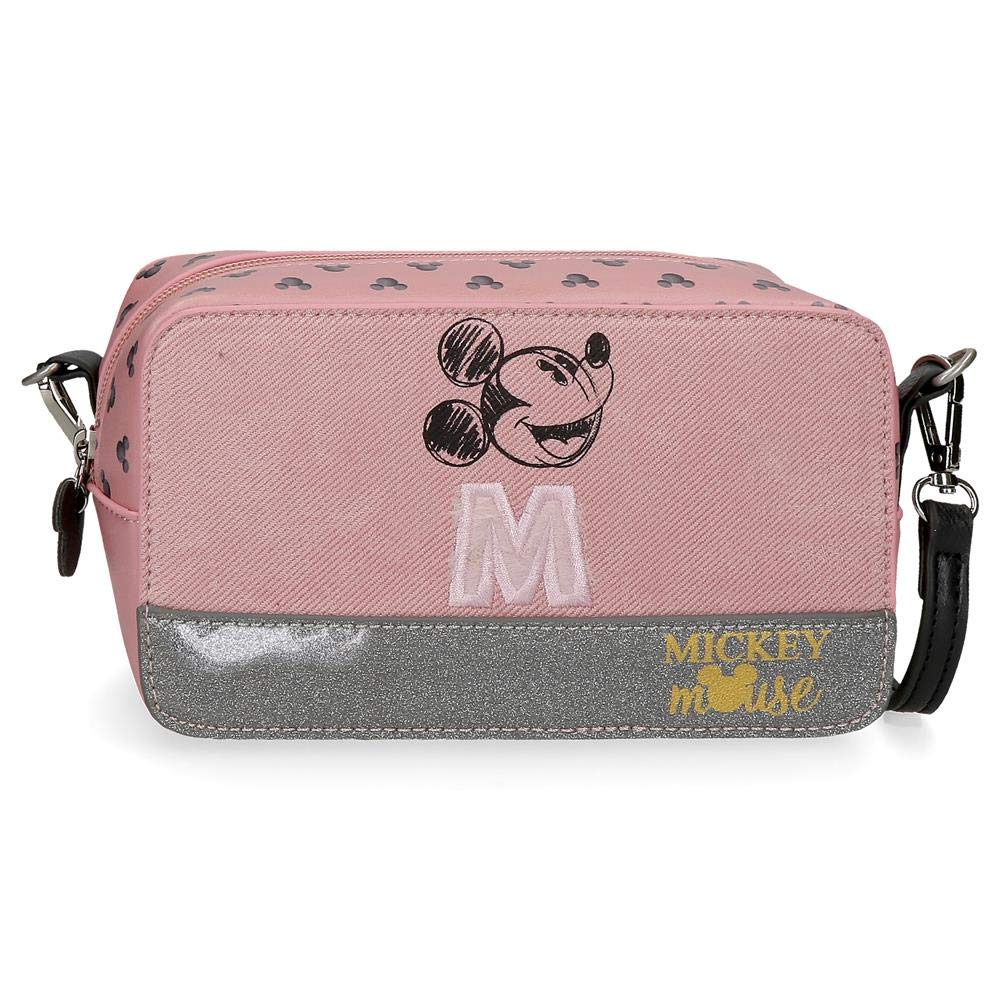 Disney Mickey The Blogger Small Shoulder bag, 19,5x11,5x7,5 cms, Pink