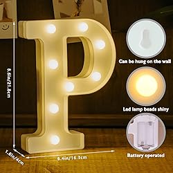 Light Up Letters, Led Letters Lights 26