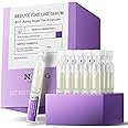 NING DERMOLOGIE Peptides Serum for Face with Retinol, Niacinamide, Panthenol, VC-IP - Anti-Aging Ampoules for Wrinkles Dark Spot, Reduce Fine Line, Single-Use Tubes|Korean Skin Care 0.05 fl.oz x 20ex