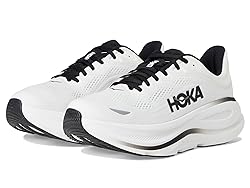 Hoka Men's Bondi 9 Sneaker, White/Black, 9.5