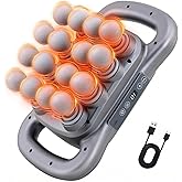16 Head Massage Gun Deep Tissue, 16 Head Massager 9 Modes 9 Levels, Back Massager for Pain Relief Deep Tissue,Massager for Neck Head Shoulders Legs Foot, Body Muscle Massager Pain Relief