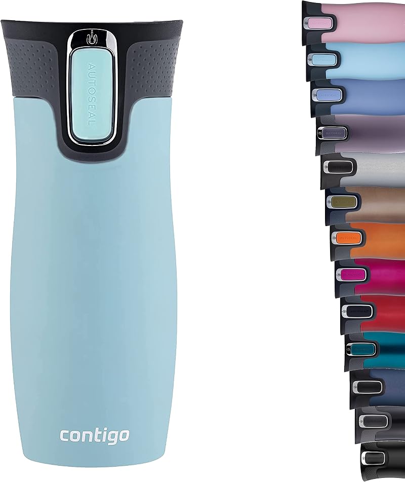 Contigo West Loop Autoseal Thermobecher Edelstahl 470 ml BPA frei