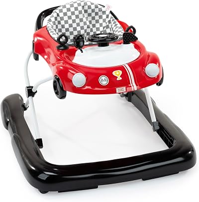 Bright Starts Little Speedster 3-in-1 Car Walker Red Racer 6 Months+