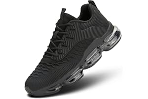 Luogoks Womens Walking Running Shoes Air Cushion Basketball Sneakers Fashion Tennis Breathable Sport Gym Fitness Cross Trainers Shoes