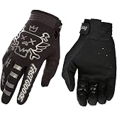 EXCEREY Cycling Gloves Touch Screen Non-Slip for Outdoor Sports Men Women | Full Finger,Lightweight,Adjustable Wrist Strap,Anti-wear Microfiber,Breathable,Off-road Racing, Mountain Bike, Commuting