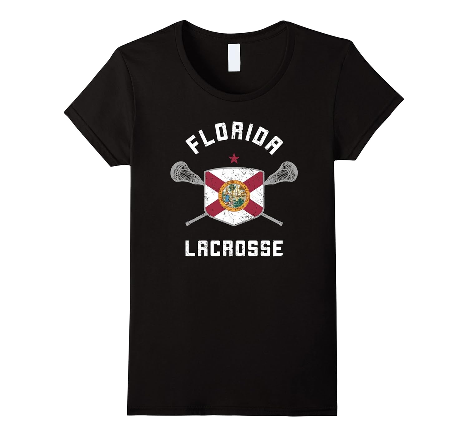 Florida Lacrosse T Shirt Cool Lax Player Fan State Tee4LVS