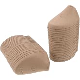 BESPORTBLE 20 Pairs Shoe Tree Inserts - Paper Pulp Boot Shapers for Men Women - Anti-crease Sneaker Toe Box Insert - Reusable Shoe Shape Holder for Boots Mules Golf