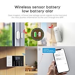 PGST Wireless Home Security System,DIY 4G/WiFi