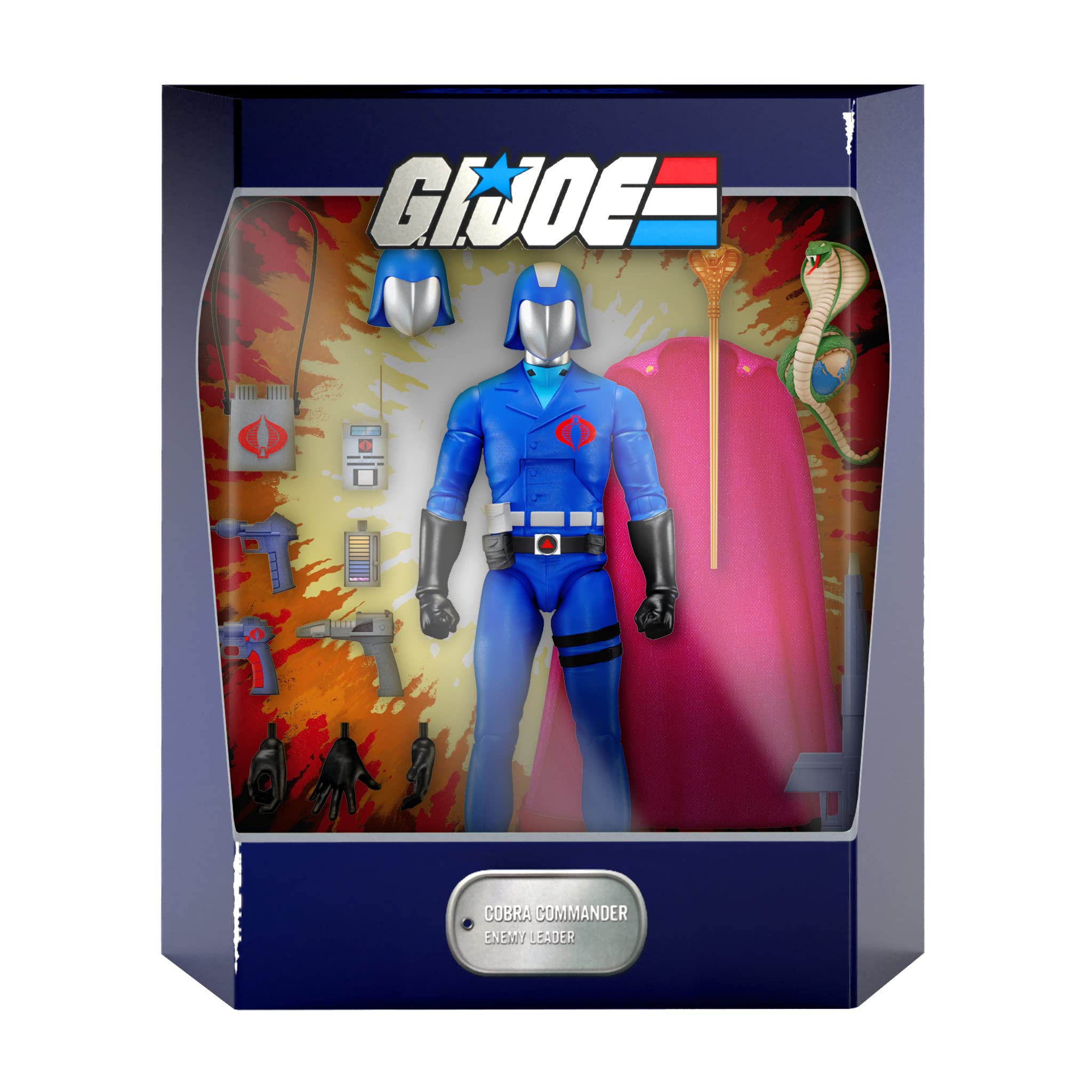 Super7 ULTIMATES! G.I. Joe Cobra Commander - 7