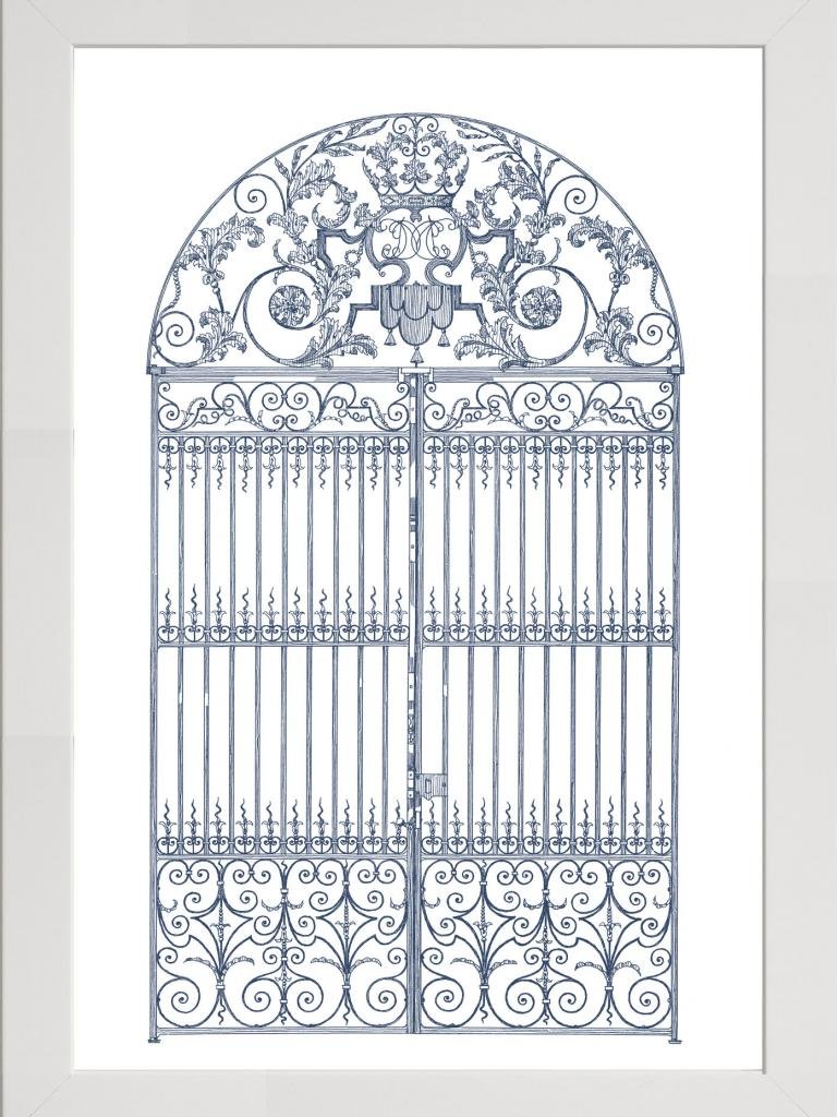 Frame Company Watson Range English GardenI by Wild Apple Portfolio, Frame - A5, White