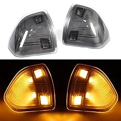 YMHHefy LED Side Mirror Turn Signal Light Two Wire
