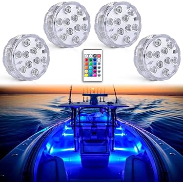 Lampe LED Courtoisie étanche 12V – Acier Inoxydable, 6 Perles LED 2835, 13 LM – Pour Bateau, Camping-car, RV, Escalier, Marchepied, Intérieur/extérieur – Facile à Installer