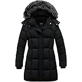 ZSHOW Girls' Winter Coat Warm Long Puffer Jacket with Detachable Hood
