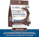 Applied Nutrition Diet Whey High Protein Powder 1kg Chocolate Dessert view 3