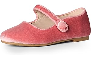 Amazon Essentials x Sofia Grainge Toddler Girls' Mary Jane Ballet Flat Shoes