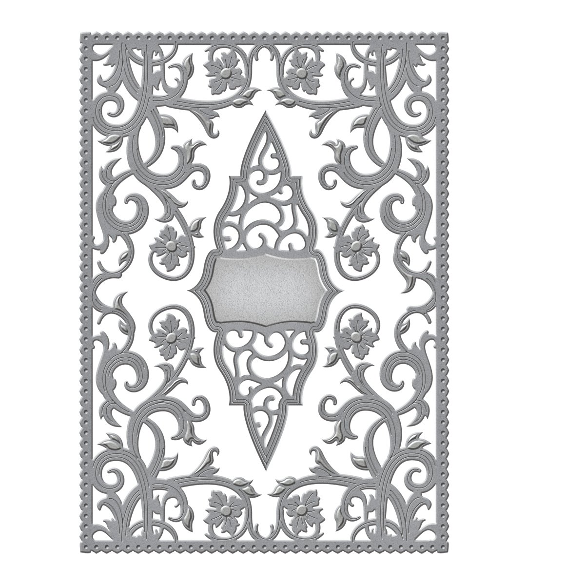Spellbinders Botanical Beauty Card Creator Die, Metal, Brown