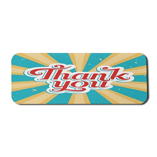 Altmodisches Kalligraphie-Computer-Mauspad, Retro-Vintage-antiker Blick