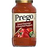 Prego Sweet Sausage and Roasted Peppers Pasta