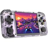 Anbernic RG35XX H Retro Handheld Game Console, 3.5" IPS OCA Screen, Linux System, 64GB Preloaded Classic Games, WiFi Bluetooth, HDMI Output, Ideal for Travel Commute Home Outdoor Purple