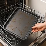 Kitcheneur 4-Pack Baking and Roasting Tray Set 38cm 35cm 28cm Non-Stick view 7
