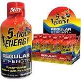 5-hour ENERGY Shot, Regular Strength, Berry, 1.93 oz, 12 Pack