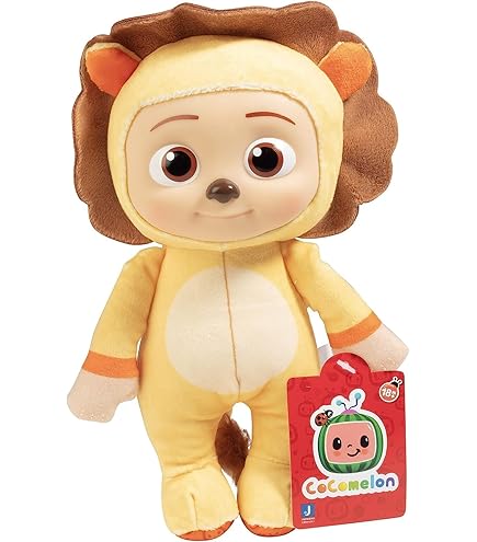 Amazon.com: CoComelon 8-Inch JJ Little Lion Little Plush Lion