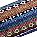 Kayhoma 2 Zippers Boho Fanny Pack Stripe Festival Retro Vintage Flat Bum Bags Travel Hiking Hip Waist Bag