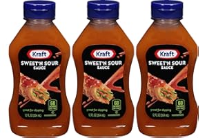 DLCUEL Kraft, Sweet & Sour Sauce, 12oz Squeeze Bottle (Pack of 3) by Kraft