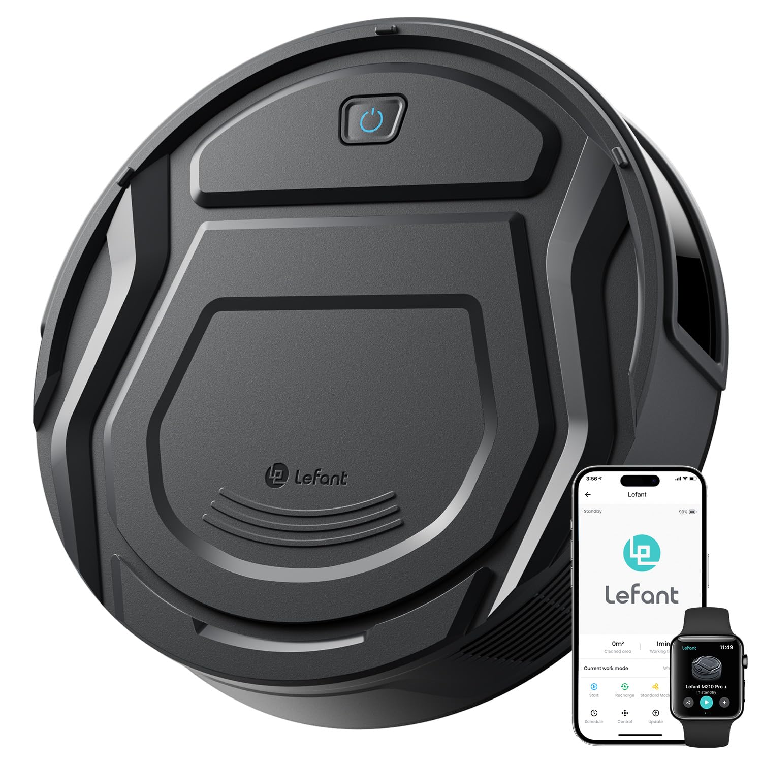 Lefant M210 Pro robot vacuum,...