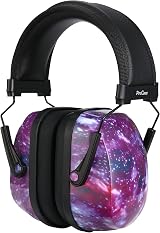 ProCase Starry Purple Kids Ear Defenders Noise Cancelling Headphones SNR 26dB