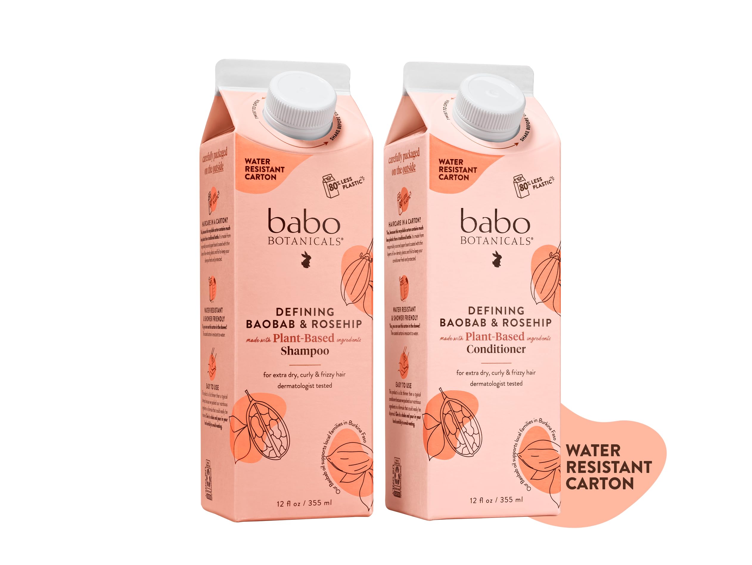 Babo Botanicals Defining Baobab & Rosehip Shampoo