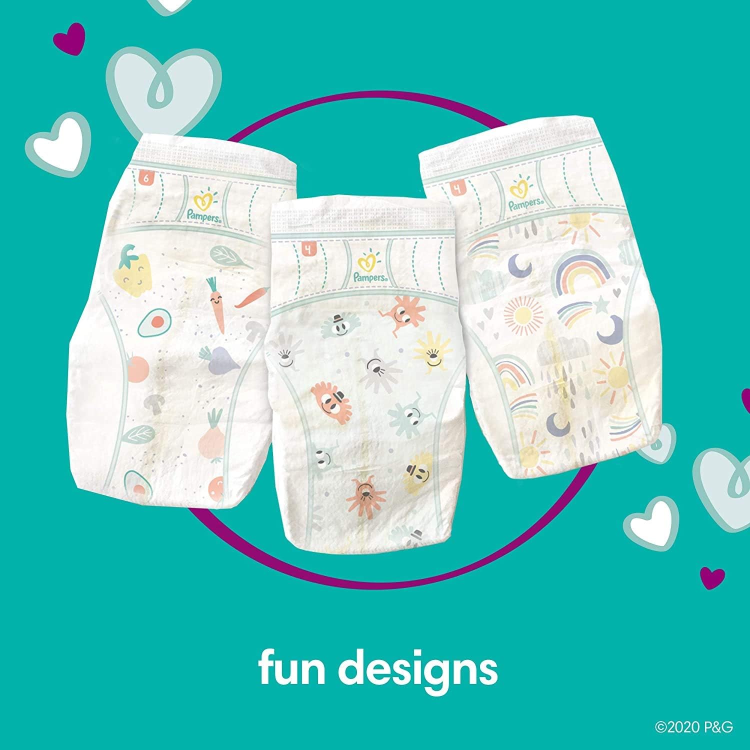 Diapers Size 6, 108 Count - Pampers Cruisers Disposable Baby Diapers, ONE MONTH SUPPLY (Packaging May Vary): Health & Personal Care