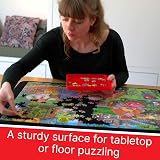 Porta Puzzle Large Puzzle Board 55x75cm Non-Slip Felt Portable 1000 Piece view 6