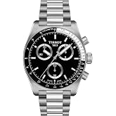 Tissot PR516, Swiss Quartz Chronograph, 40mm, Black Dial, Men's Watch