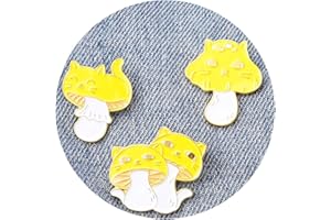 KEGUMINGX Cute Pins Backpack Pins Alloy Animals Enamel Pin Set Funny Cat Brooch Cowboy Badge Pin for Bookbags Clothes/Jackets & Hat Decoration