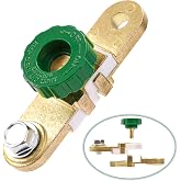 CZC AUTO Battery Quick Disconnect Switch Side Post for Car Truck RV Boat | Battery Shut/Cut Off Side Terminal Battery Switch Isolator