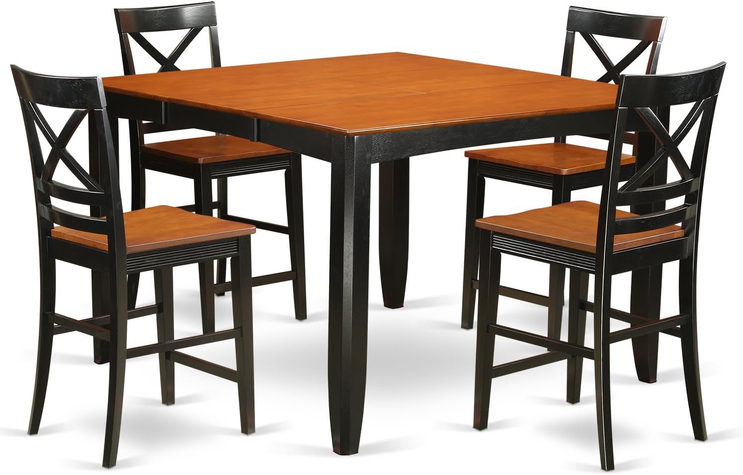 Best dining set butterfly leaf table, eight chairs