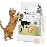 Non-Stick Ultra Clumping Tofu Cat Litter with Tapioca, Odor Control Low Tracking Kitty Litter Pellets, Plant-Base Natural Ingredients Cat-Litter, Last Twice as Long as Clay Litter, 9lbs X 1Pack
