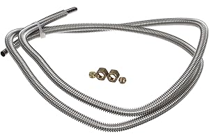 Royal Range 4561 Corrugated/Flex Tubing, 3/8" Size, Stainless Steel