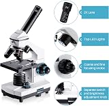 BEBANG 100X-2000X Microscope for Kids Adults Professional Biological Kit view 3