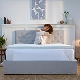 Panda Gel Infused Memory Foam Bamboo Mattress Topper UK Double 5cm Medium view 5
