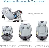 globalkids Safety Baby Car Seat Isofix 360° Rotating 0-12 Years Black 2022 view 6