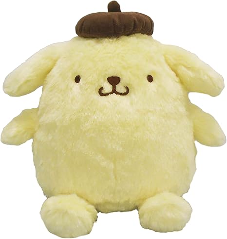 Amazon サンリオ ハグハグ ぬいぐるみ Mサイズ ポムポムプリン 座高26cm ぬいぐるみ おもちゃ
