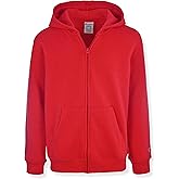 Champion Boys Zip Front Fleece Hoodie Sweatshirt for Kids