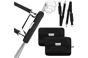 Number-one 2 Pack Golf Club Bag, Mini Golf Club Travel Bag with Accessories Pouch, Lightweight Driving Range Carrier Course T