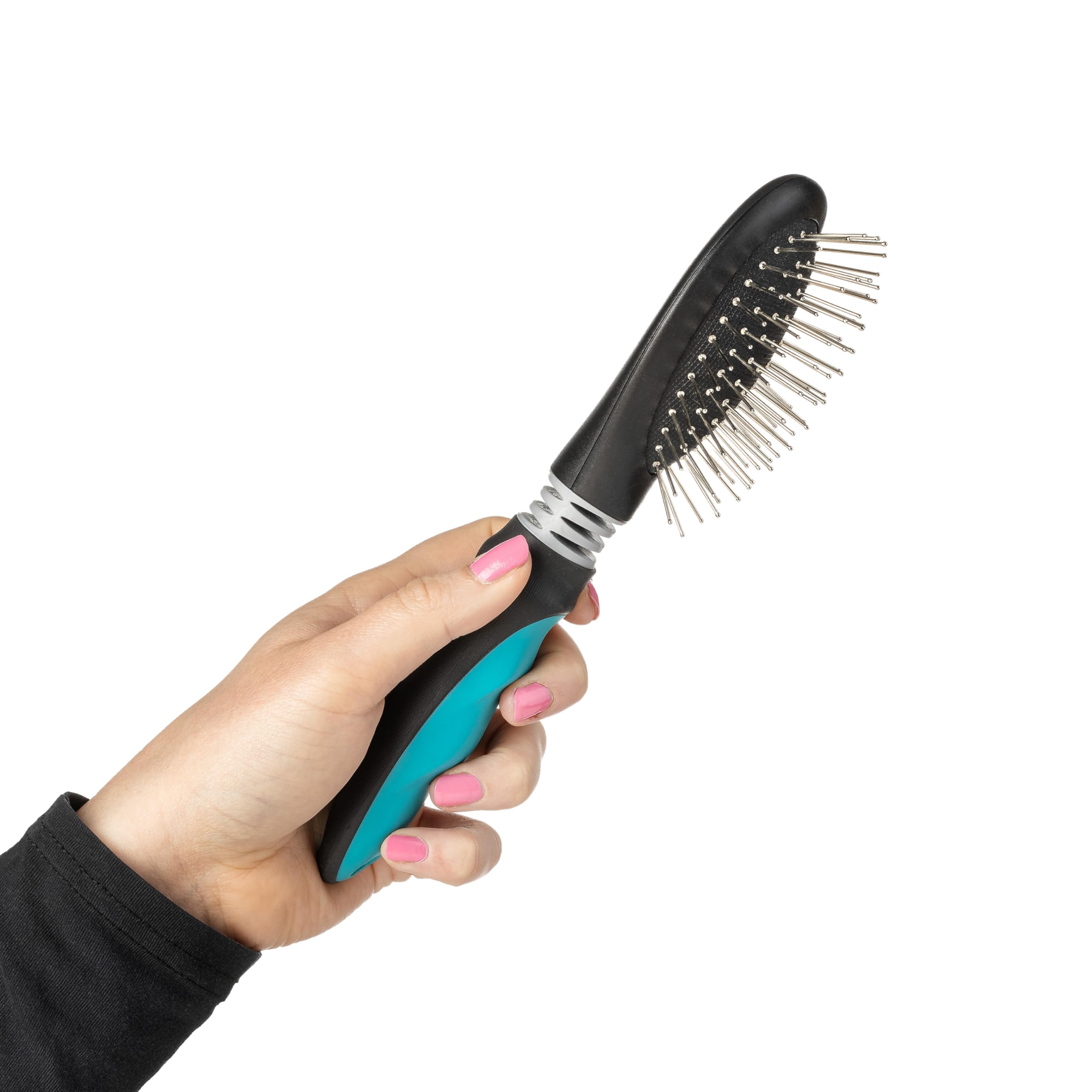 Mikki Dog, Cat Ball Pin Grooming Brush - Removes Knots, Matts and Tangles - for Medium to Large Pets