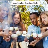 NadaKin 200 Pcs Bamboo Marshmallow Roasting Sticks 14 Inch Skewers view 5