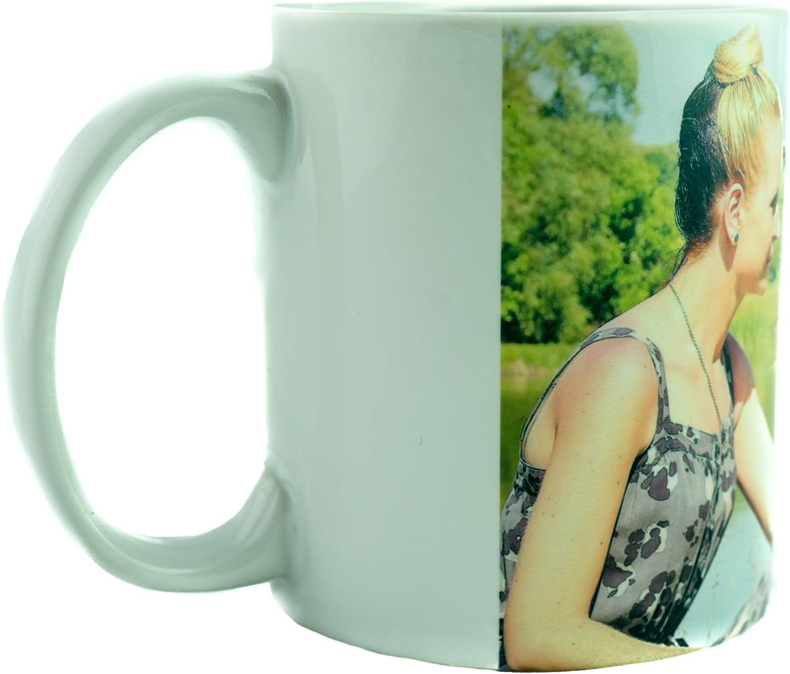 Personalized Mug - Get Your Custom Printed Text, Picture, or Design on a Coffee Cup - Perfect for Customised Gifts, Office Logo, or Personal Message - 11 oz Ceramic Mug (White)