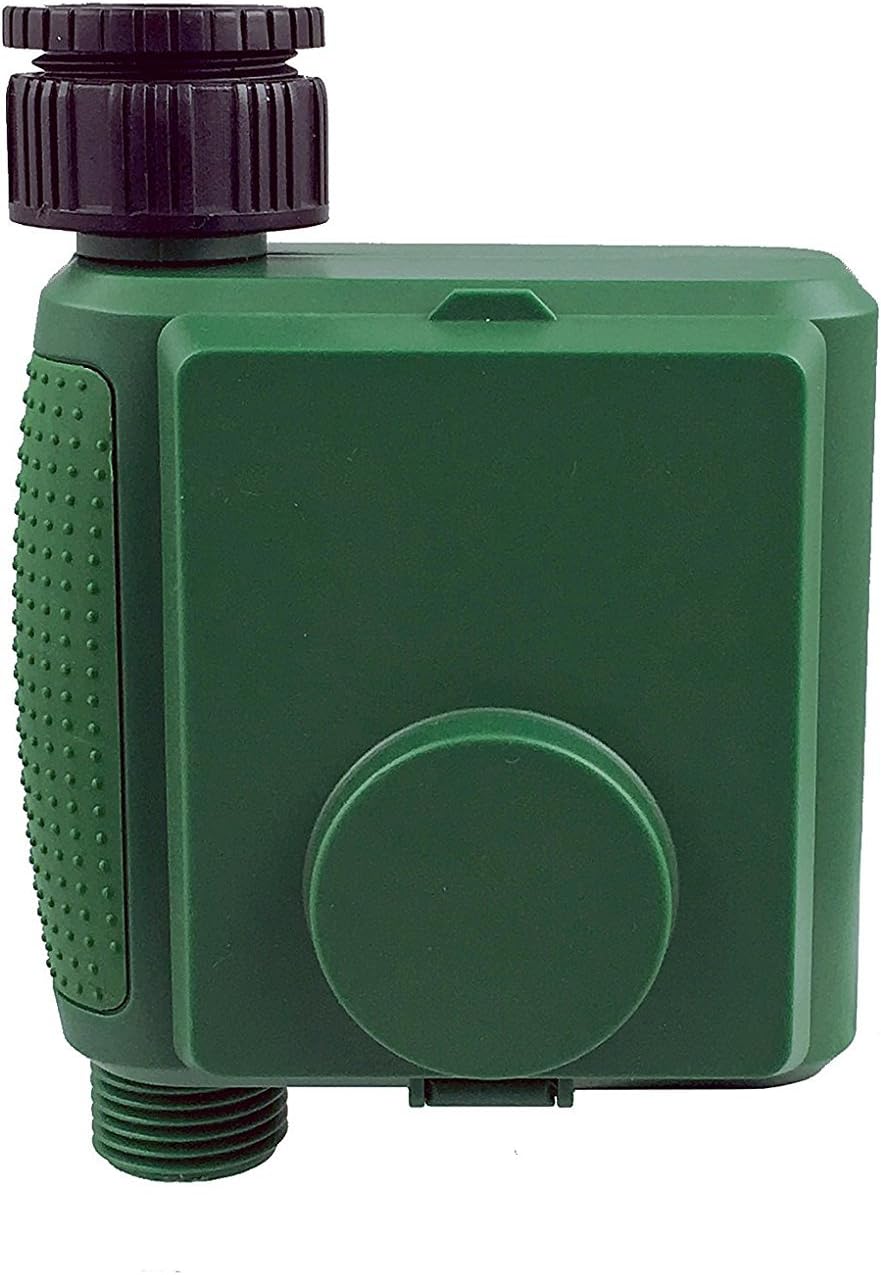 Instapark PWT-07 Outdoor Waterproof Digital Programmable Single Outlet Automatic On Off Water Faucet Hose Timer with Rain Delay and Manual Control : Garden & Outdoor